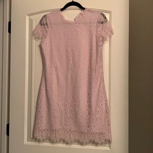 Light purple lace dress